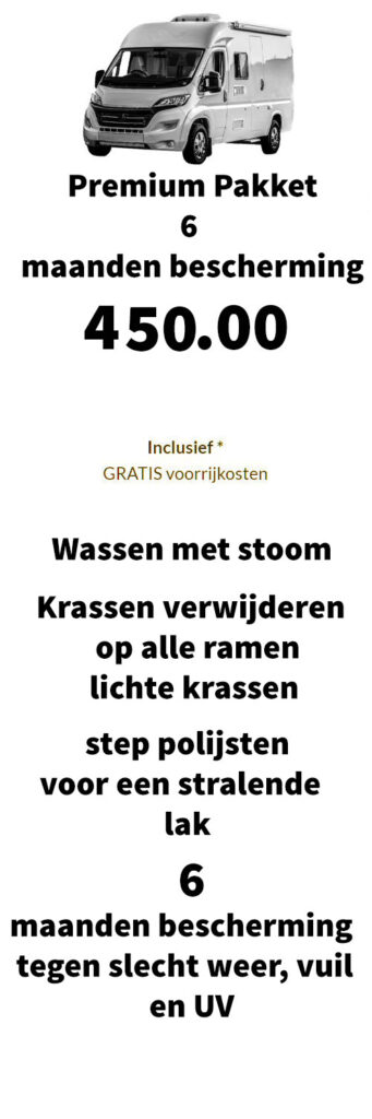 camper bescherming 6 maanden